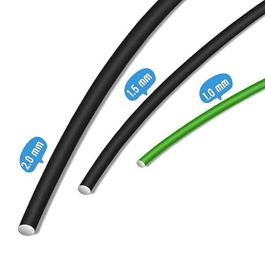 Sanlykate Bonsai Wire Tool Kit with Cutter, 5 Roll Tree Training Wires 164 Feet Total, 1.0mm, 1.5mm, 2.0mm Anodized Aluminum Wire Set, Hold Plant Branches Trunks (Black, Green, Brown)