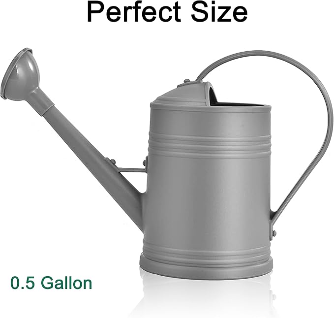 Plastic Indoor Watering Can with Sprinkler Head - 68 oz